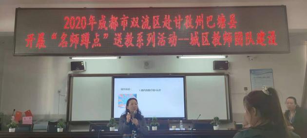 陈丽萍老师发言